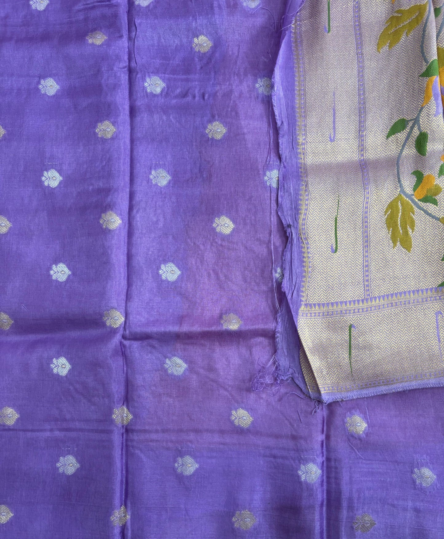 Pink Viscose crepe silk saree